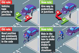 Cyclists New Highway Code 2022